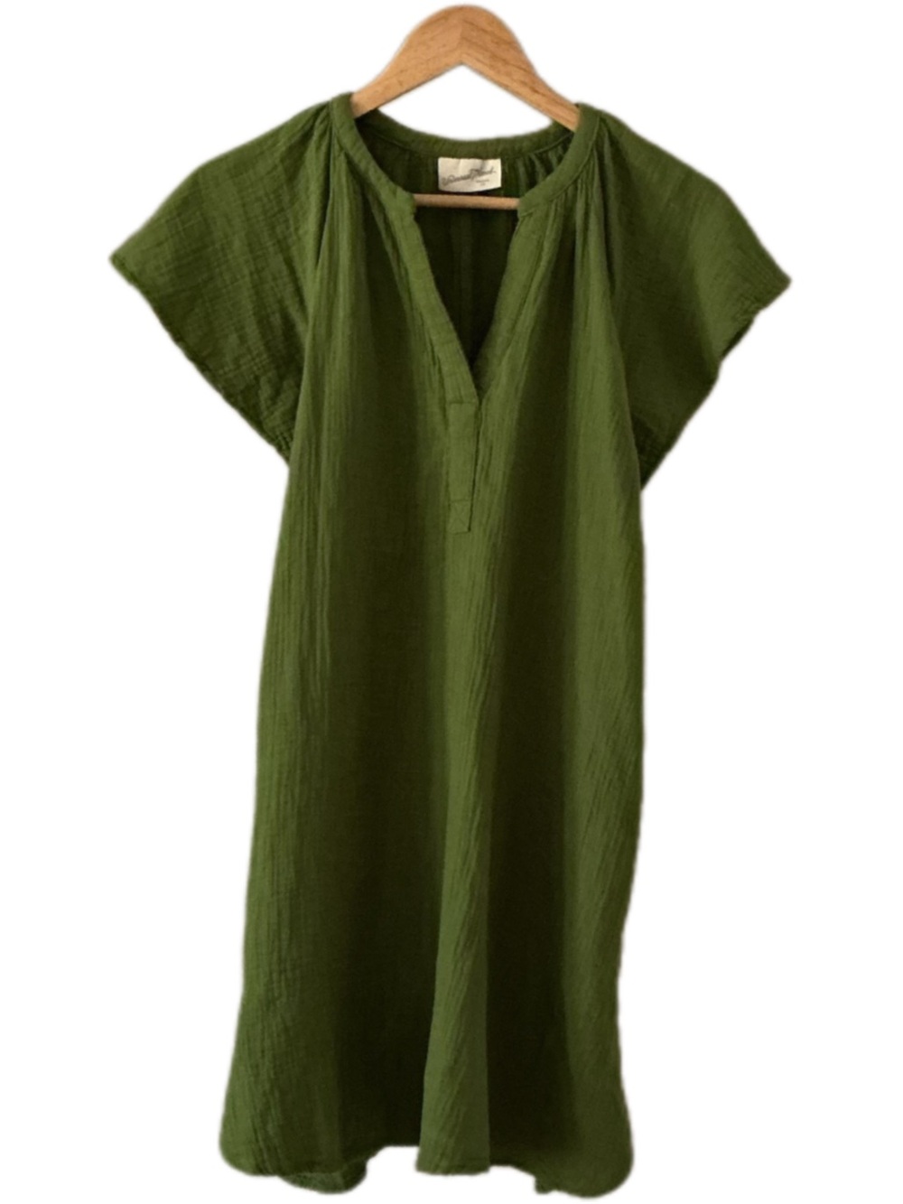 Universal Thread Olive Green Gauze Dress